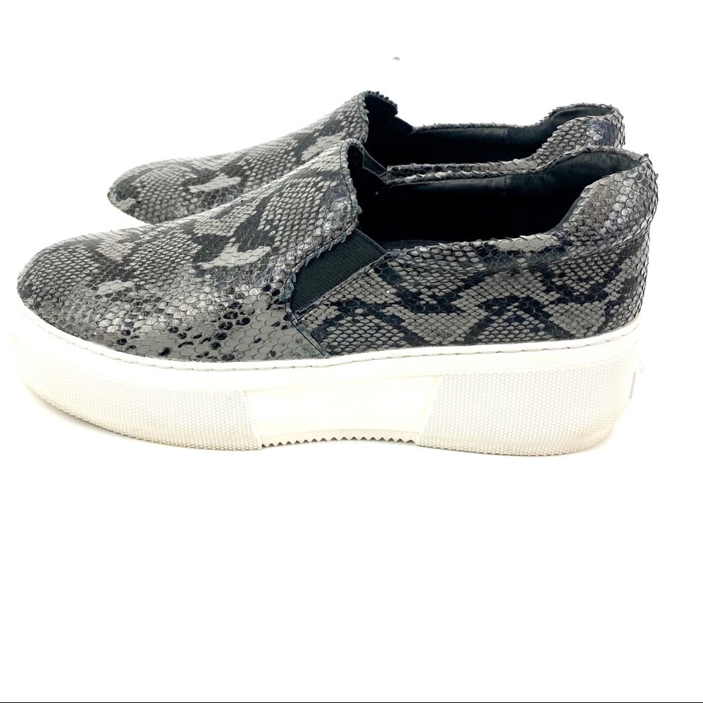 J/Slides Cleo Snake Slip On Platform Sneaker 8.5 - image 5
